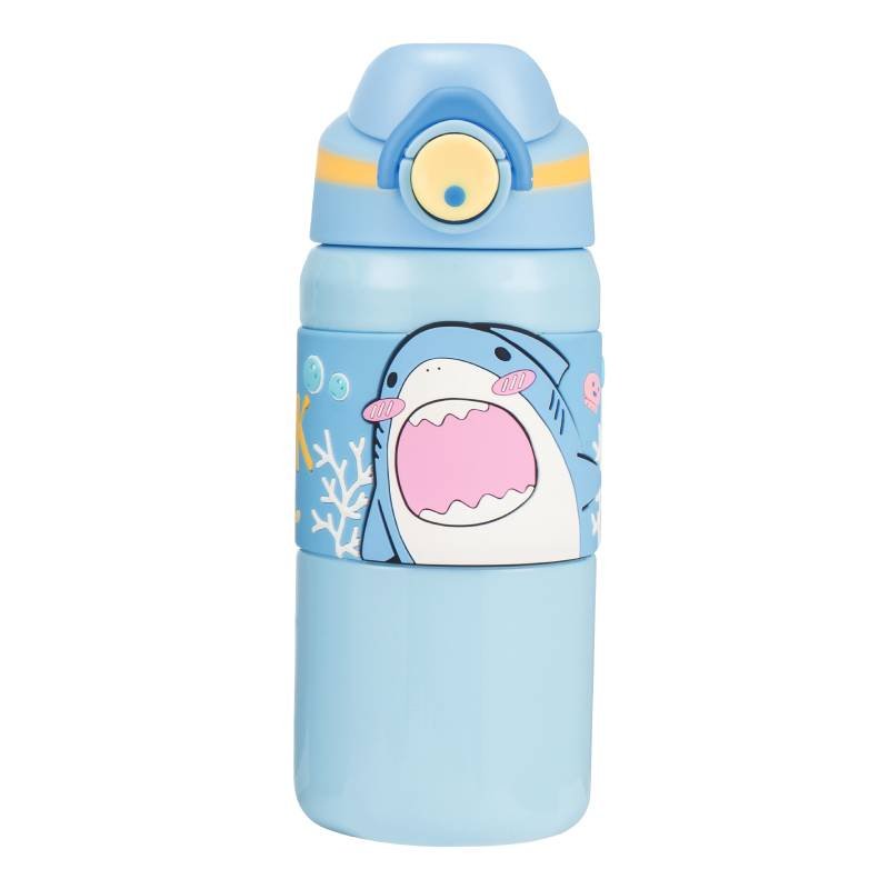 PINKAH gift set vacuum kids straw water bottle 18/8 stainless steel vacuum flask kids stainless steel children