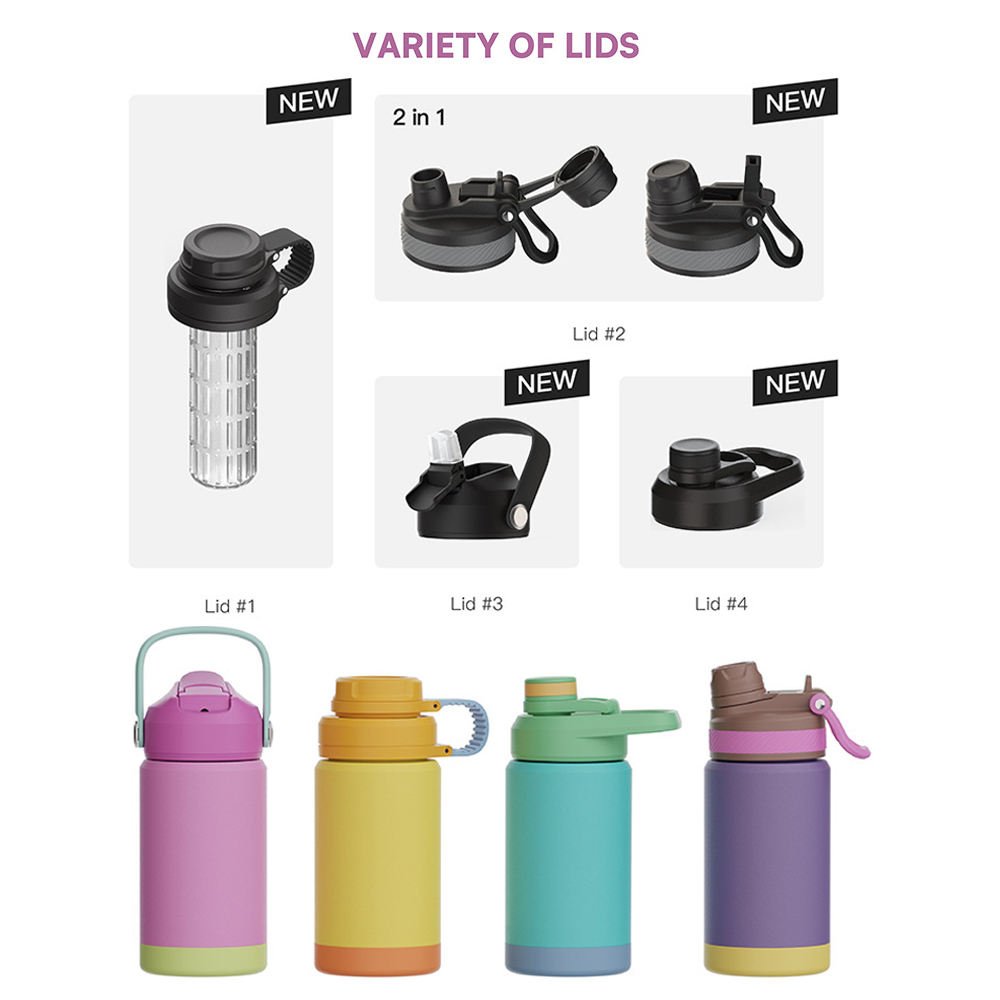Custom Tumbler Cute Thermos Bottle Vacuum Flask Stainless Steel Kids Portable Travel Water Bottle Of Water For Kids