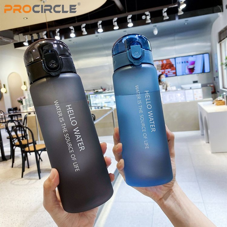 Hot sell Custom logo 560ml plastic sports water bottle