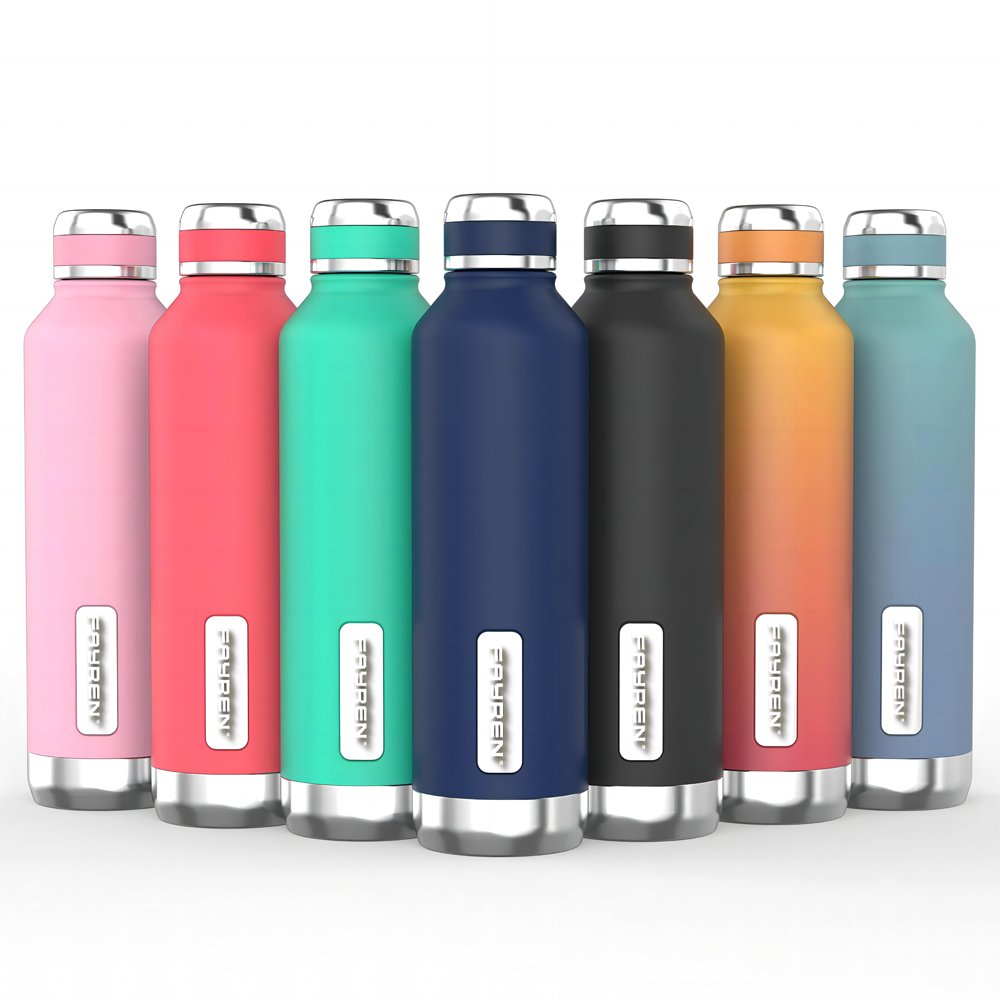 Customize Fashion Vacuum Flasks Outdoor Insulated Water Bottle Leakproof Travel Camping Stainless Steel Drink Thermoses