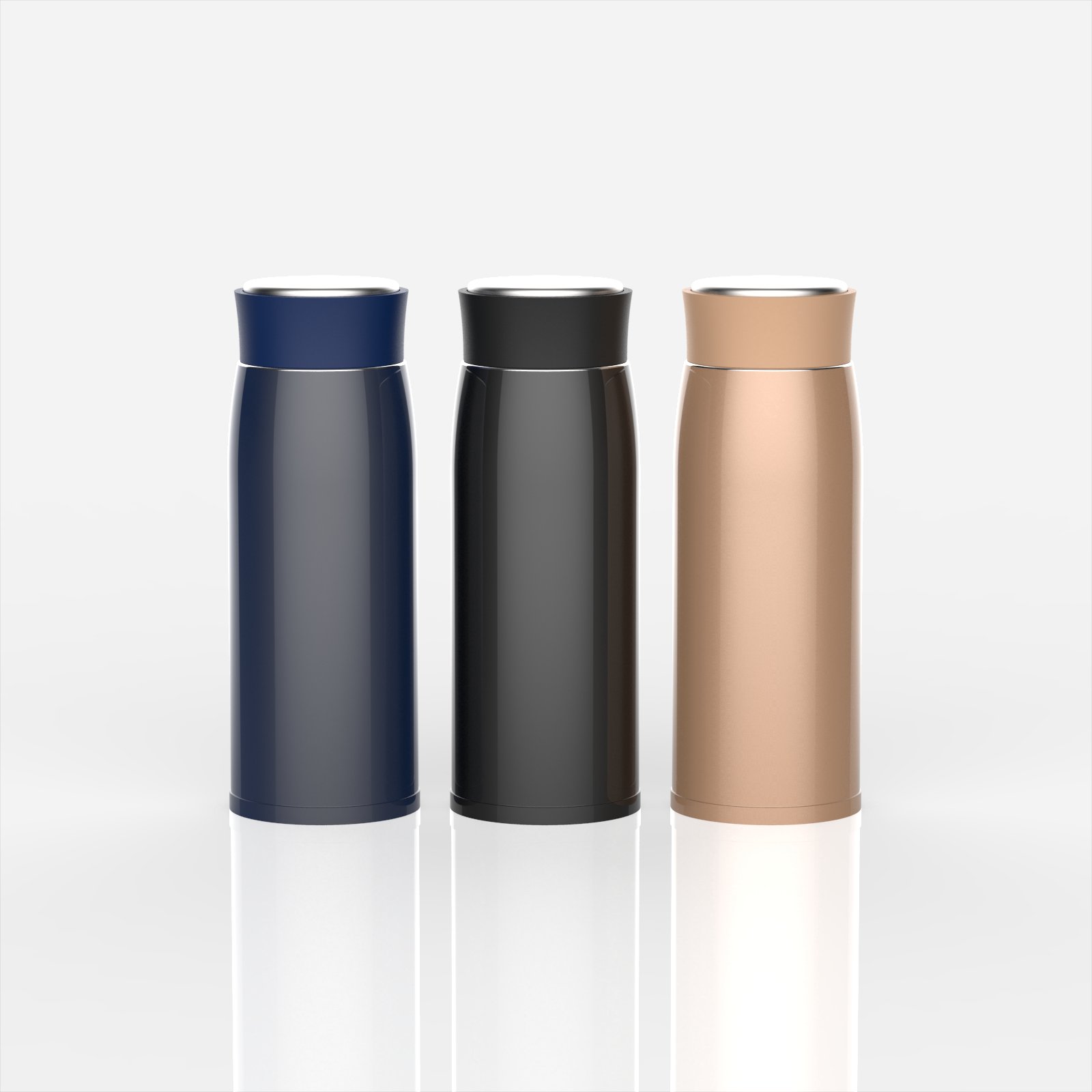 350ml Double Wall Water Bottle Stainless Steel Insulated Thermos Vacuum Flask BPA Free Leakproof Promotion Cup