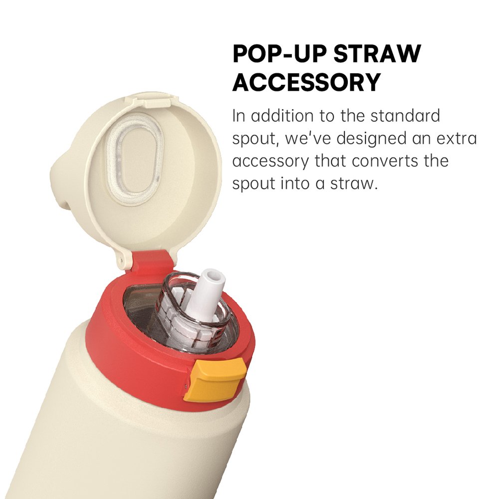Top Quality Vacuum Insulated Stainless Steel Double Walled Tumbler Travel Bottle Thermo Flask 32oz With Spout Lid