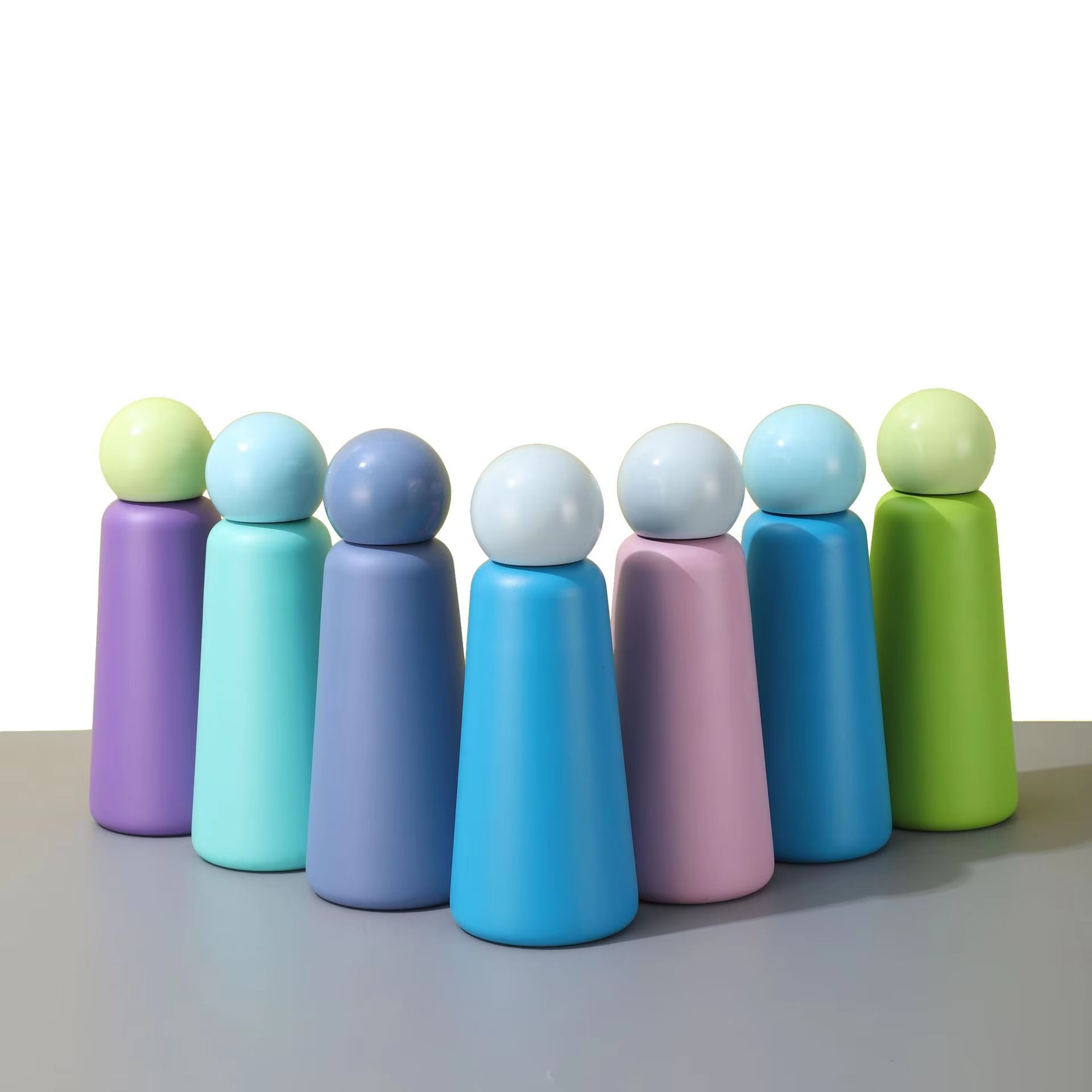 350/450ml Stainless Steel cute Custom Insulated Water Bottles Kids Vacuum Thermos Flask