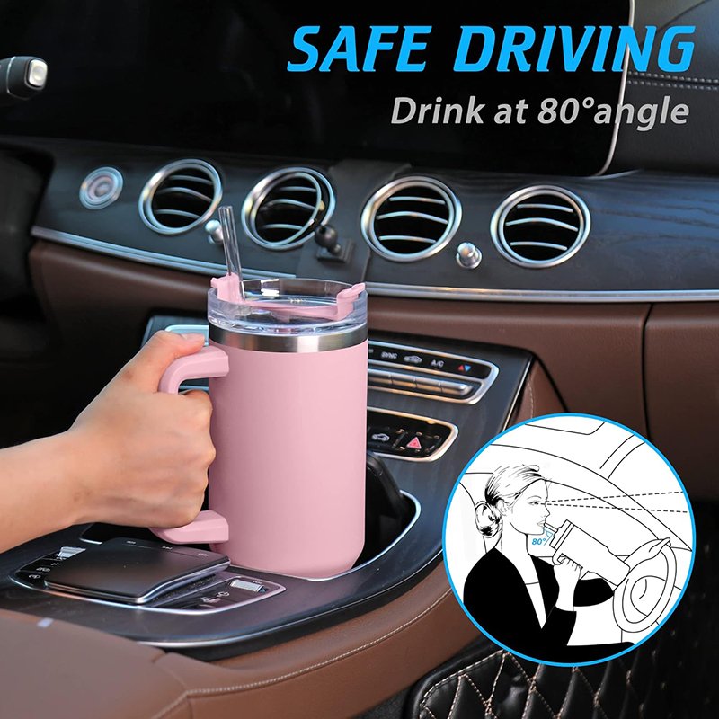 XD775 Customized Logo 40 Oz Stainless Steel Double Wall Vacuum Cup Promotion Travel Coffee Tumbler Drinkware Custom Water Bottle