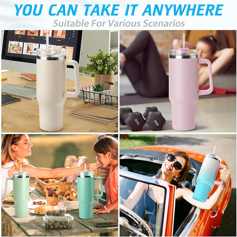XD775 Customized Logo 40 Oz Stainless Steel Double Wall Vacuum Cup Promotion Travel Coffee Tumbler Drinkware Custom Water Bottle