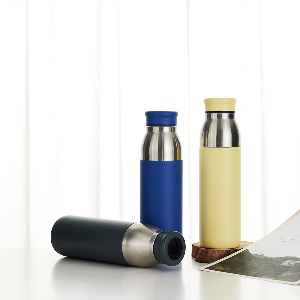 Custom Vacuum Flask Bottle Thermos Cup Double Wall Insulated Stainless Steel Sports Water Bottle Paper Cup Selling
