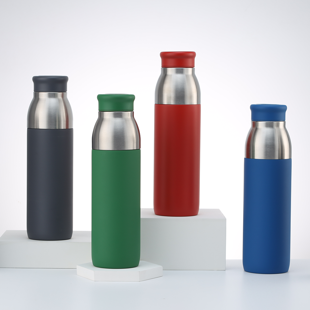 Custom Vacuum Flask Bottle Thermos Cup Double Wall Insulated Stainless Steel Sports Water Bottle Paper Cup Selling