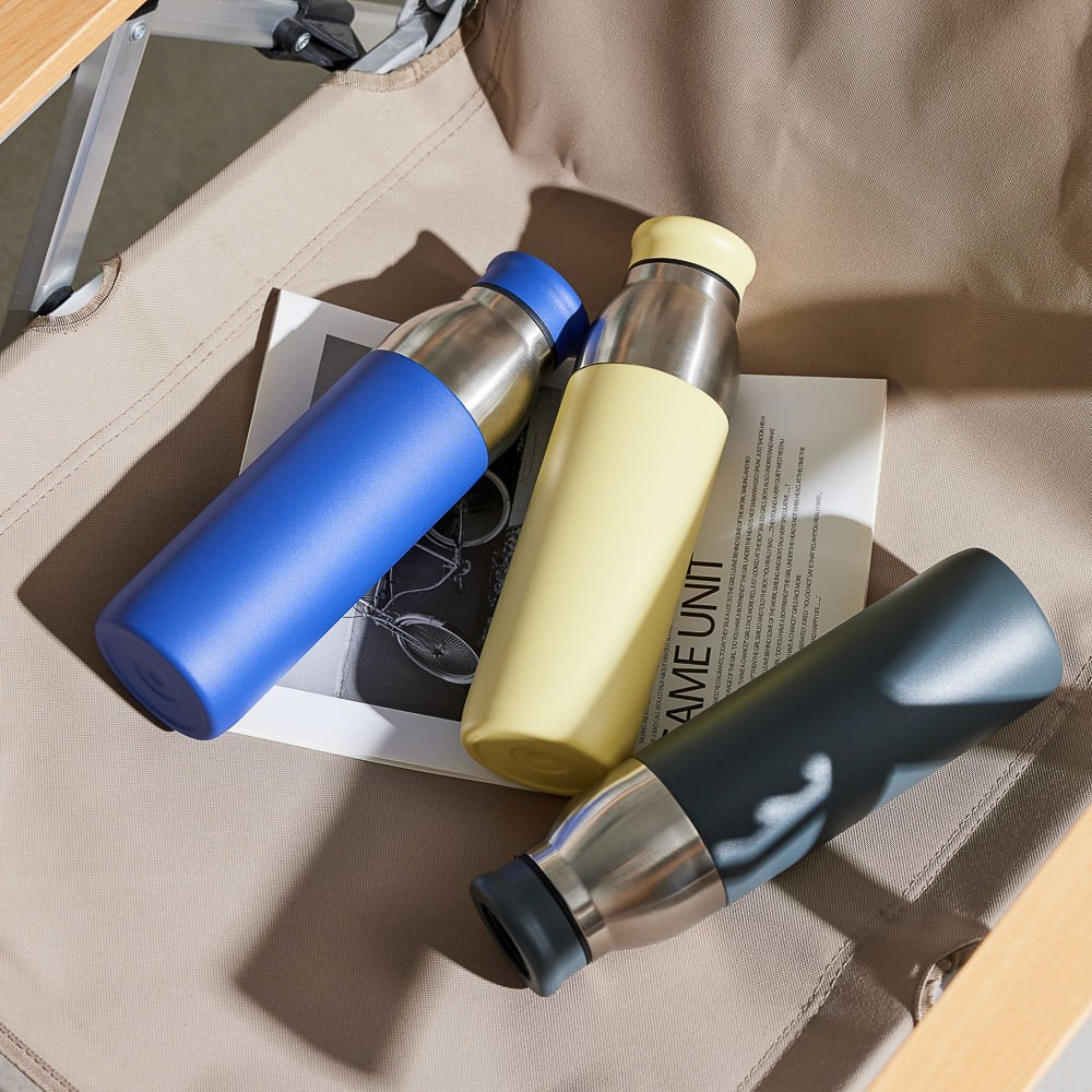 Custom Vacuum Flask Bottle Thermos Cup Double Wall Insulated Stainless Steel Sports Water Bottle Paper Cup Selling