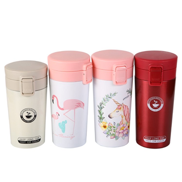 Fashion Travel Coffee Mug Stainless Steel Thermal Tumbler Cup Vacuum Flask Thermal Water Bottle Tea Mug Thermocup