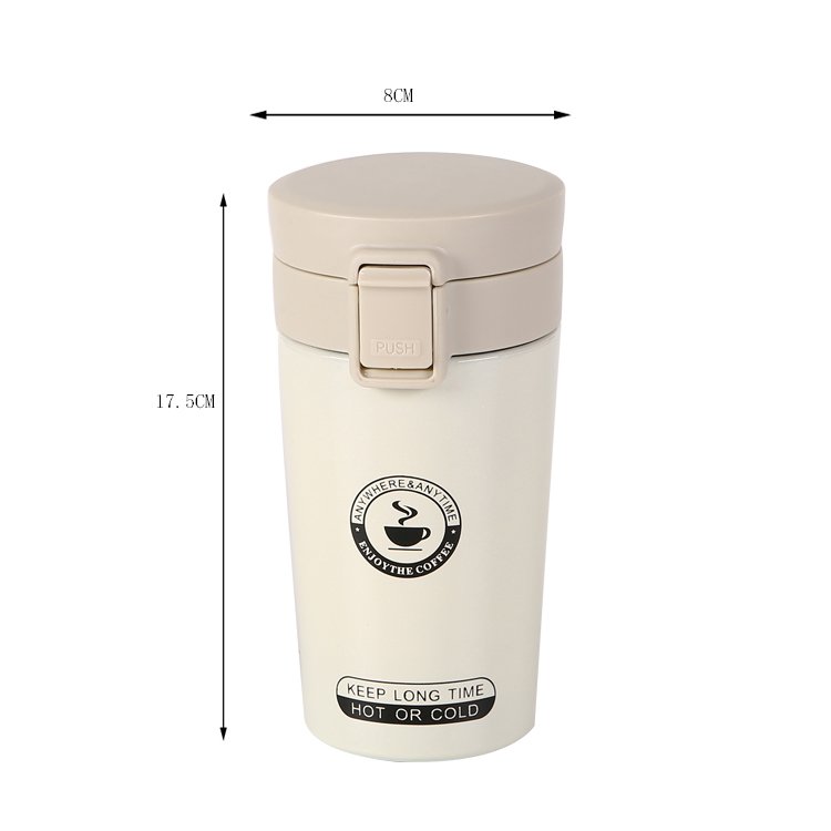 Fashion Travel Coffee Mug Stainless Steel Thermal Tumbler Cup Vacuum Flask Thermal Water Bottle Tea Mug Thermocup