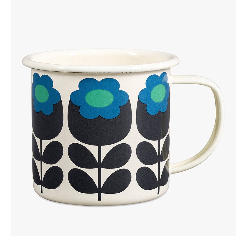 450ml reusable enamel metal sublimation mug enamel with silver rim for children