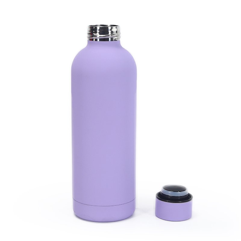 New Arrival OEM/ODM 500ml Double Wall Stainless Steel Cola Shape Water Bottle With Customize Logo
