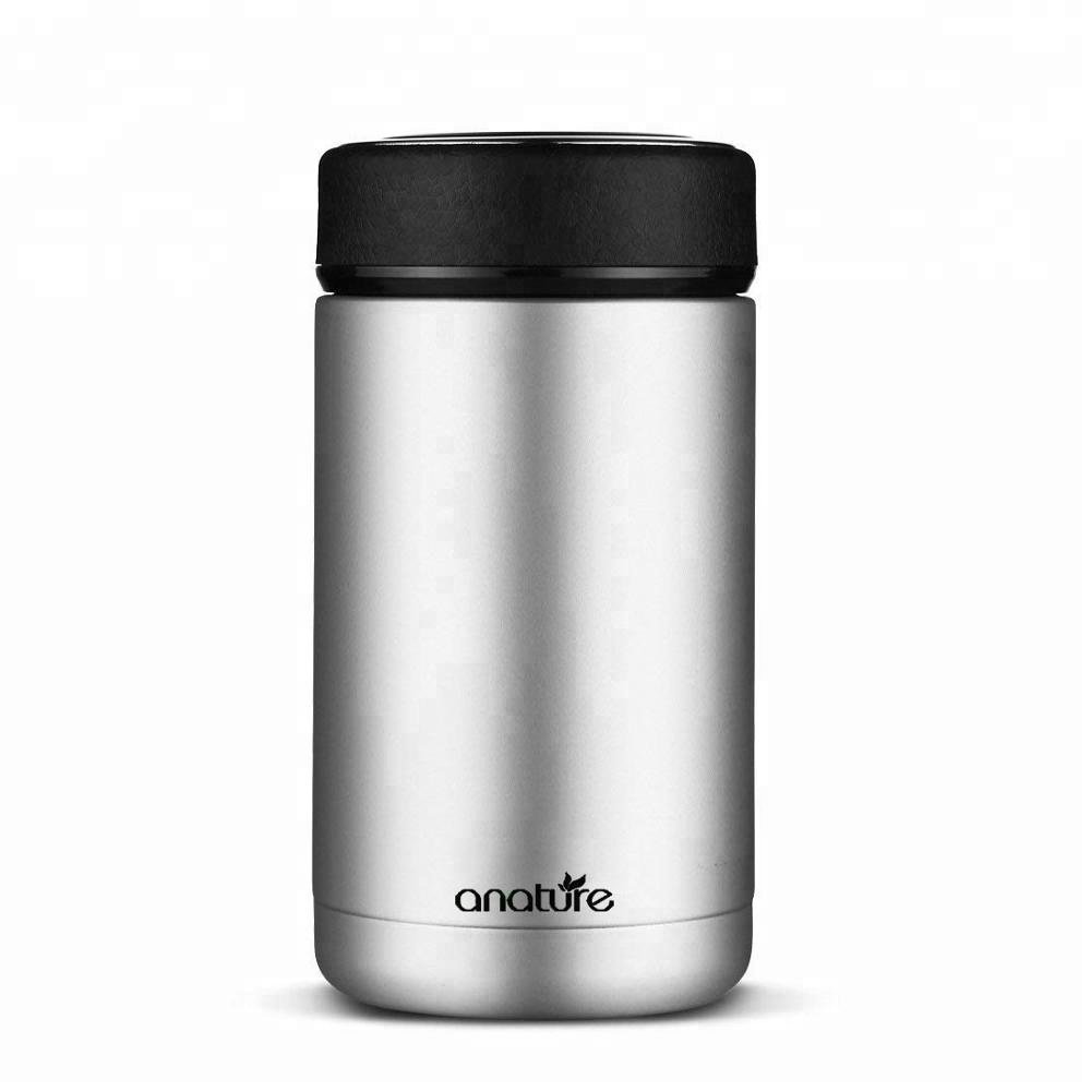Insulated Stainless Steel Vacuum Flask With Tea Infuser