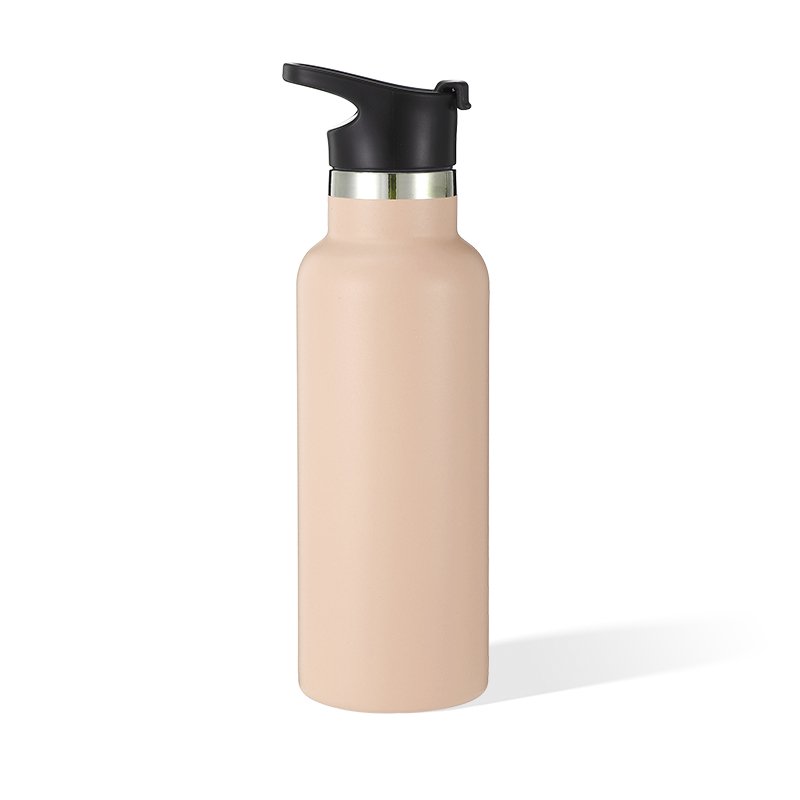 Narrow Mouth Water Bottle Double Wall Insulated Vacuum Flask 304 Stainless Steel Water Bottle Custom Logo Color With Lid