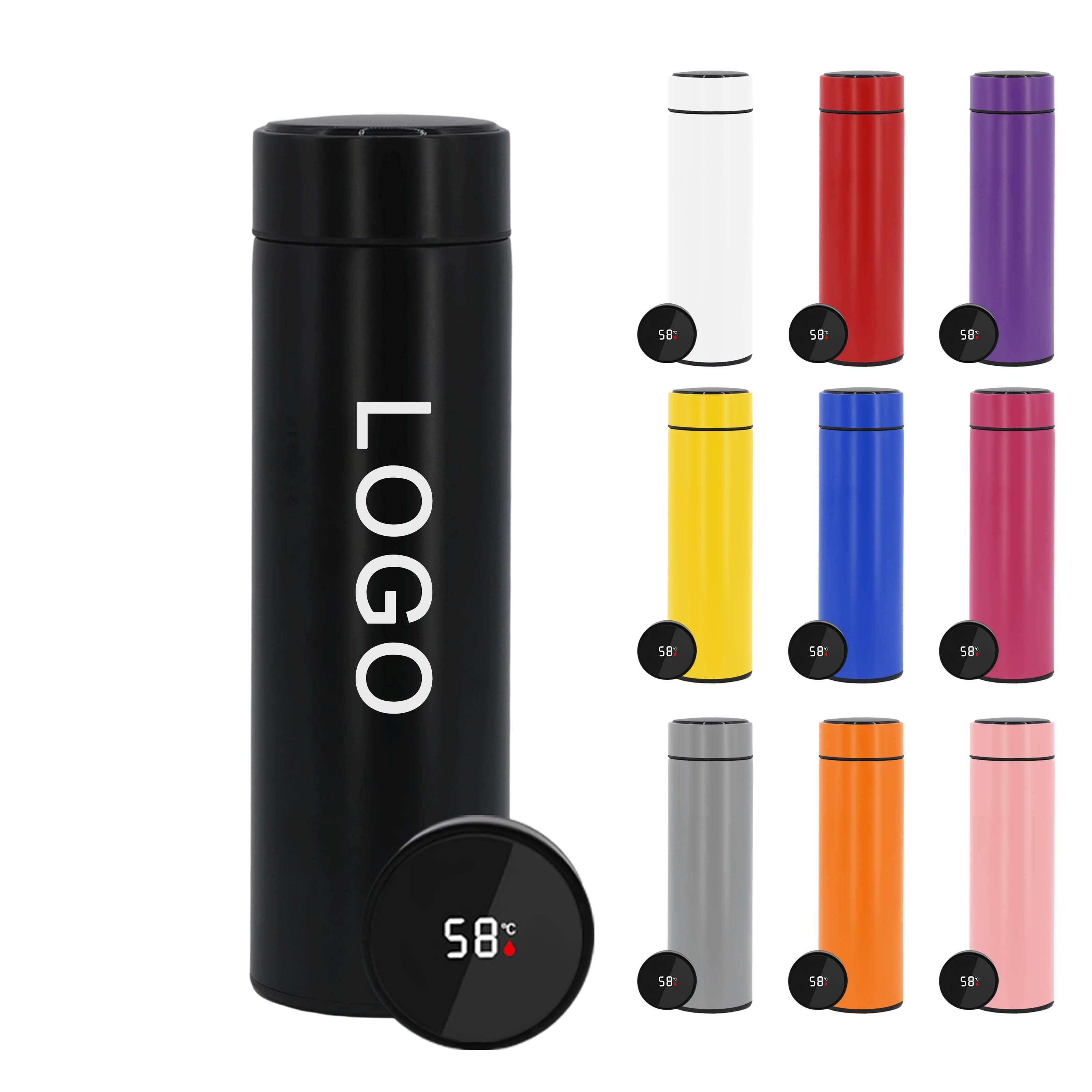 Competitive Priced 450ml Stainless Steel Travel Coffee Mug Double Wall Vacuum Insulated Electronic Temperature Controlled LED