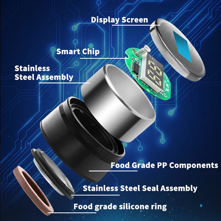 Competitive Priced 450ml Stainless Steel Travel Coffee Mug Double Wall Vacuum Insulated Electronic Temperature Controlled LED