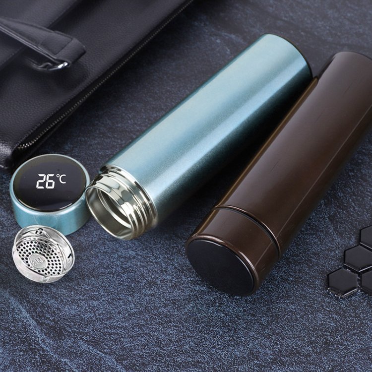Competitive Priced 450ml Stainless Steel Travel Coffee Mug Double Wall Vacuum Insulated Electronic Temperature Controlled LED