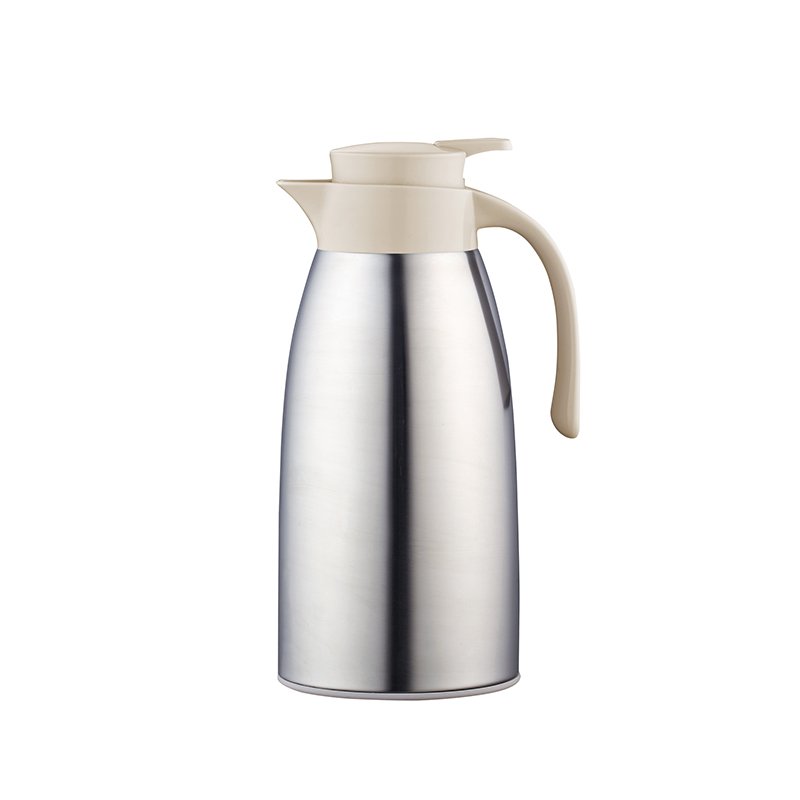 2024 Manufacturer Thermos 1l/1.3l/1.6l /1.9ldouble Wall Glass Vacuum Jug Ice Drinks Tea Coffee Pot Vacuum Flask