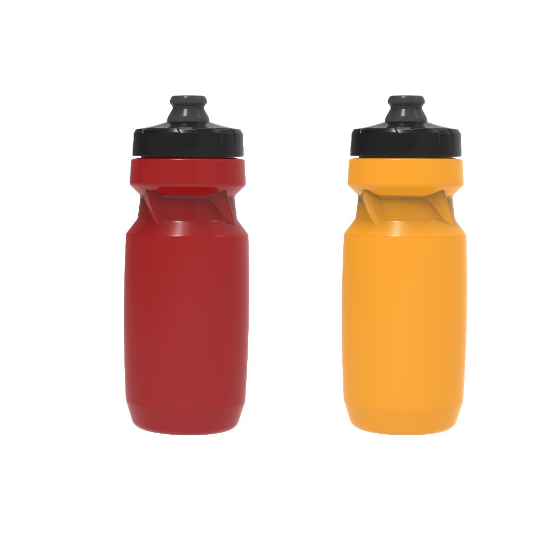 Classic black white color bike water bottle cycling plastic bottle BPA free moutain bike bottle for bike club