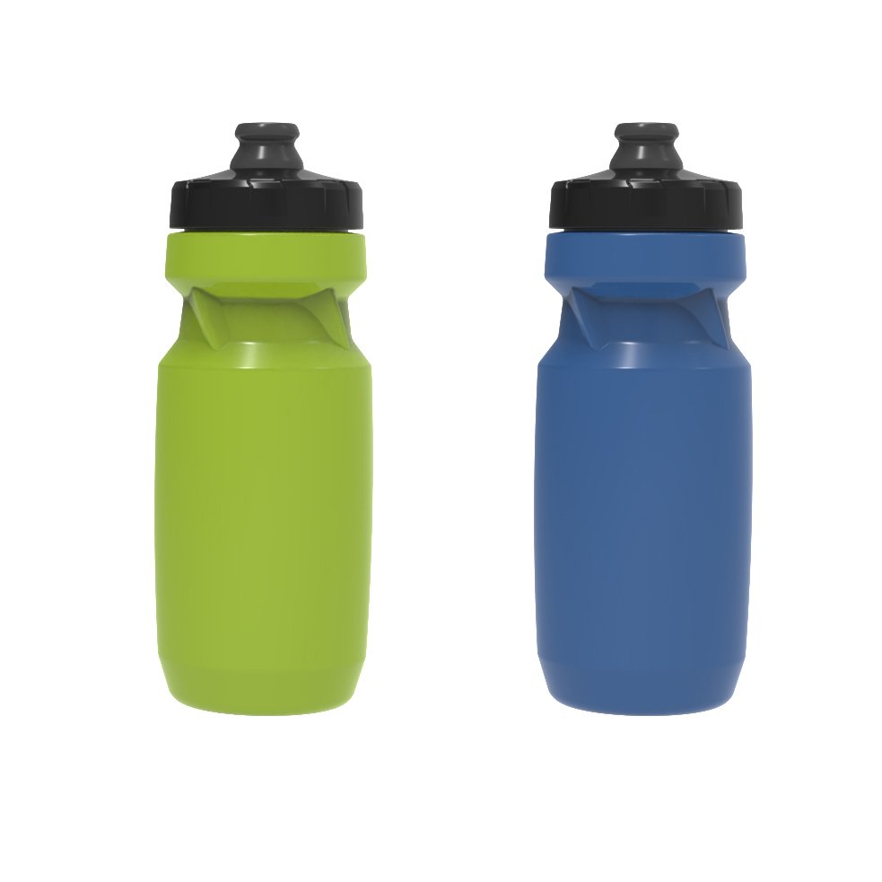 Classic black white color bike water bottle cycling plastic bottle BPA free moutain bike bottle for bike club