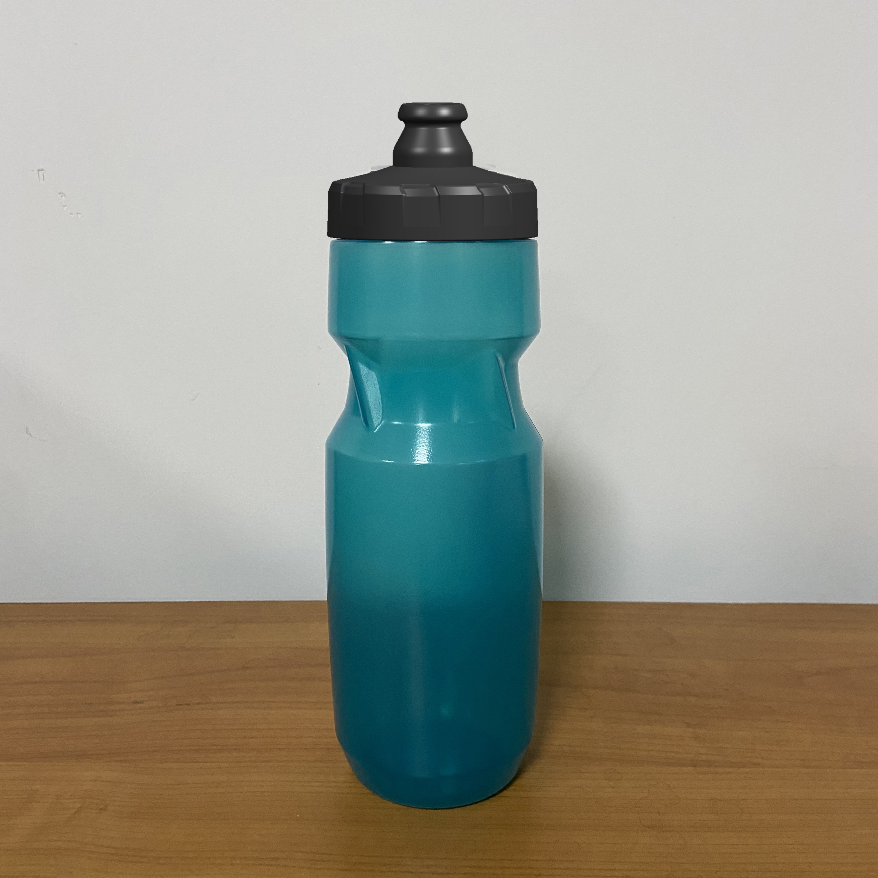 Classic black white color bike water bottle cycling plastic bottle BPA free moutain bike bottle for bike club