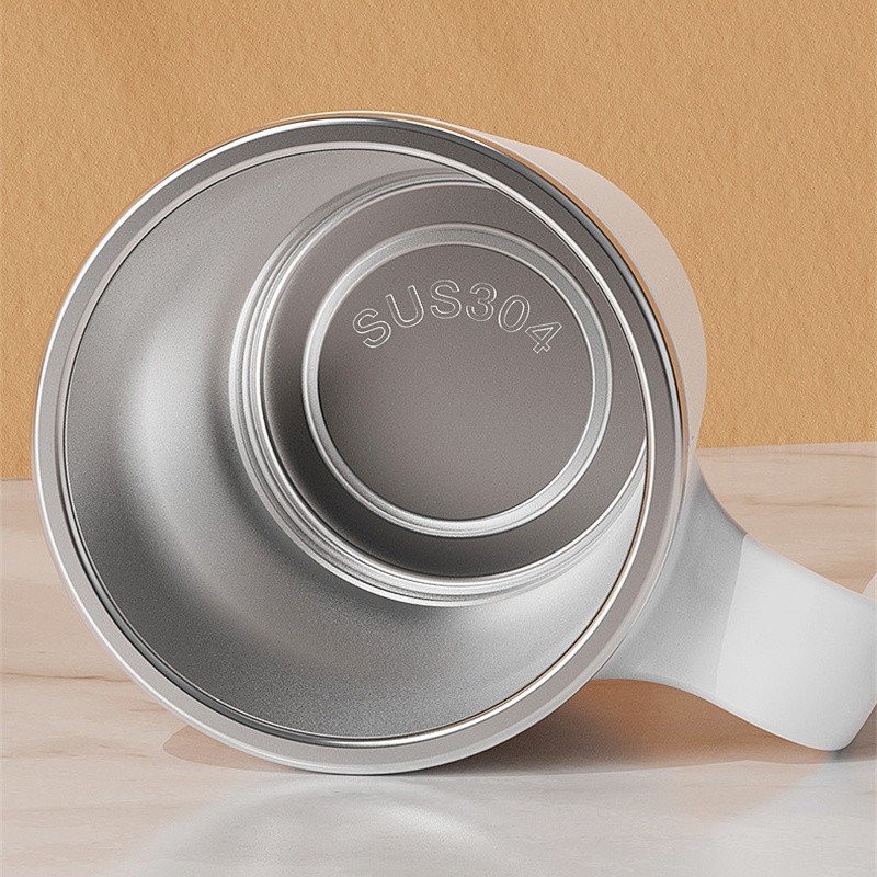 2023 New Custom 380ml Double Wall Vacuum Coffee Cup Stainless Steel Insulated Automatic Self Stirring Magnetic Coffee Mug