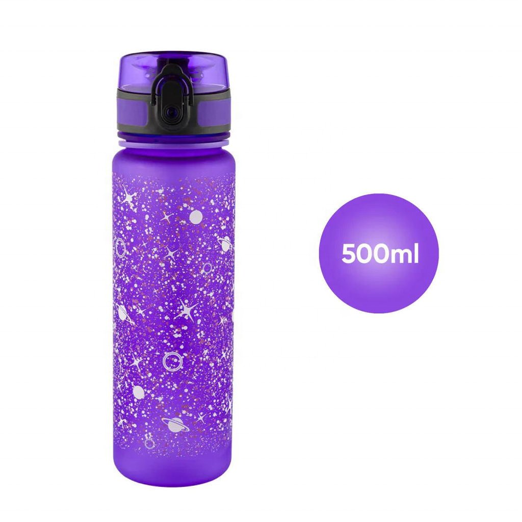 Water Bottles For Sports Gym Workout Running Handle With Customized Clear Flask 500MLFor Tennis Ball Athlete Running Waist