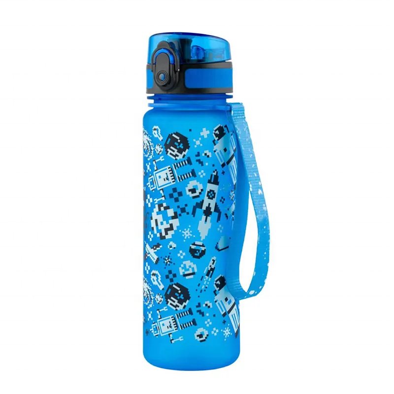 Water Bottles For Sports Gym Workout Running Handle With Customized Clear Flask 500MLFor Tennis Ball Athlete Running Waist