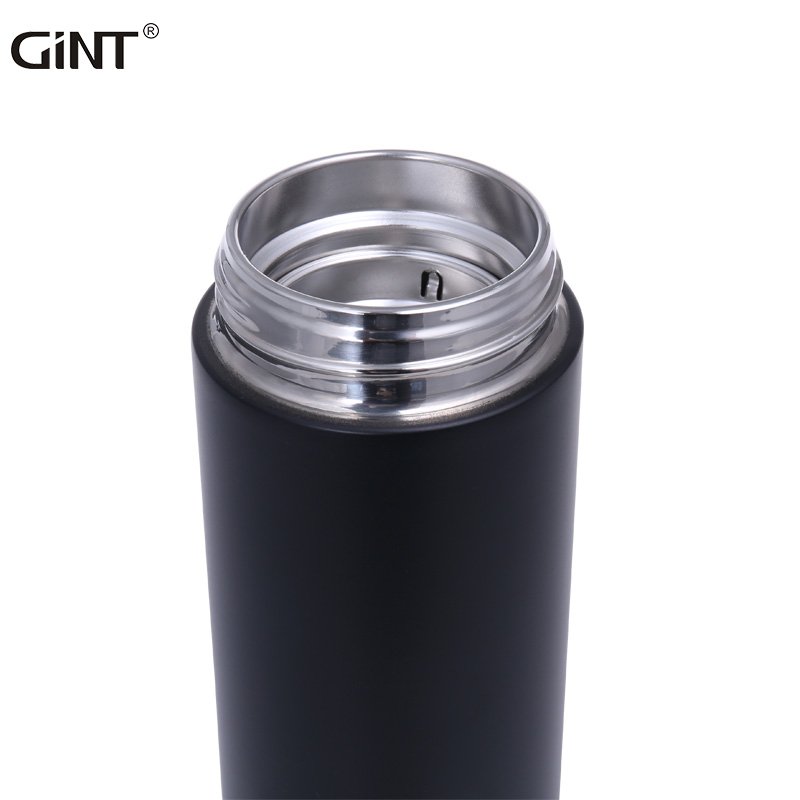 portable hiking sample travel modern with led temperature display vaccum flask stainless steel smart water bottle