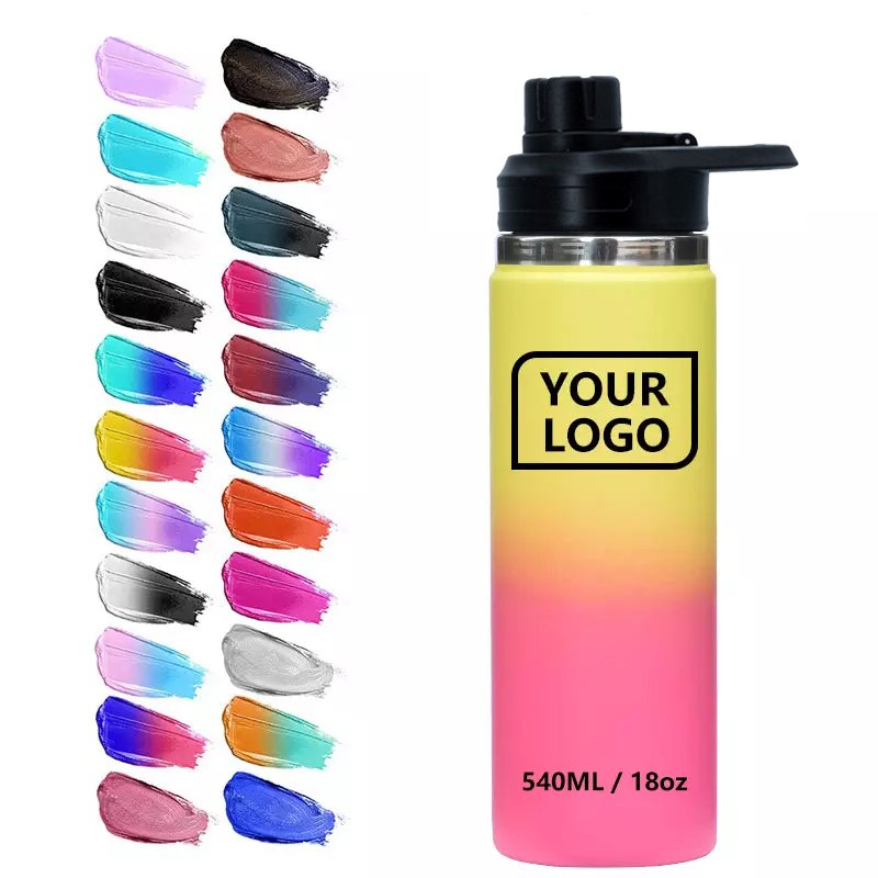 32oz steel Bottles insulated bottle 304 stainless steel wide mouth water bottle vacuum Flask
