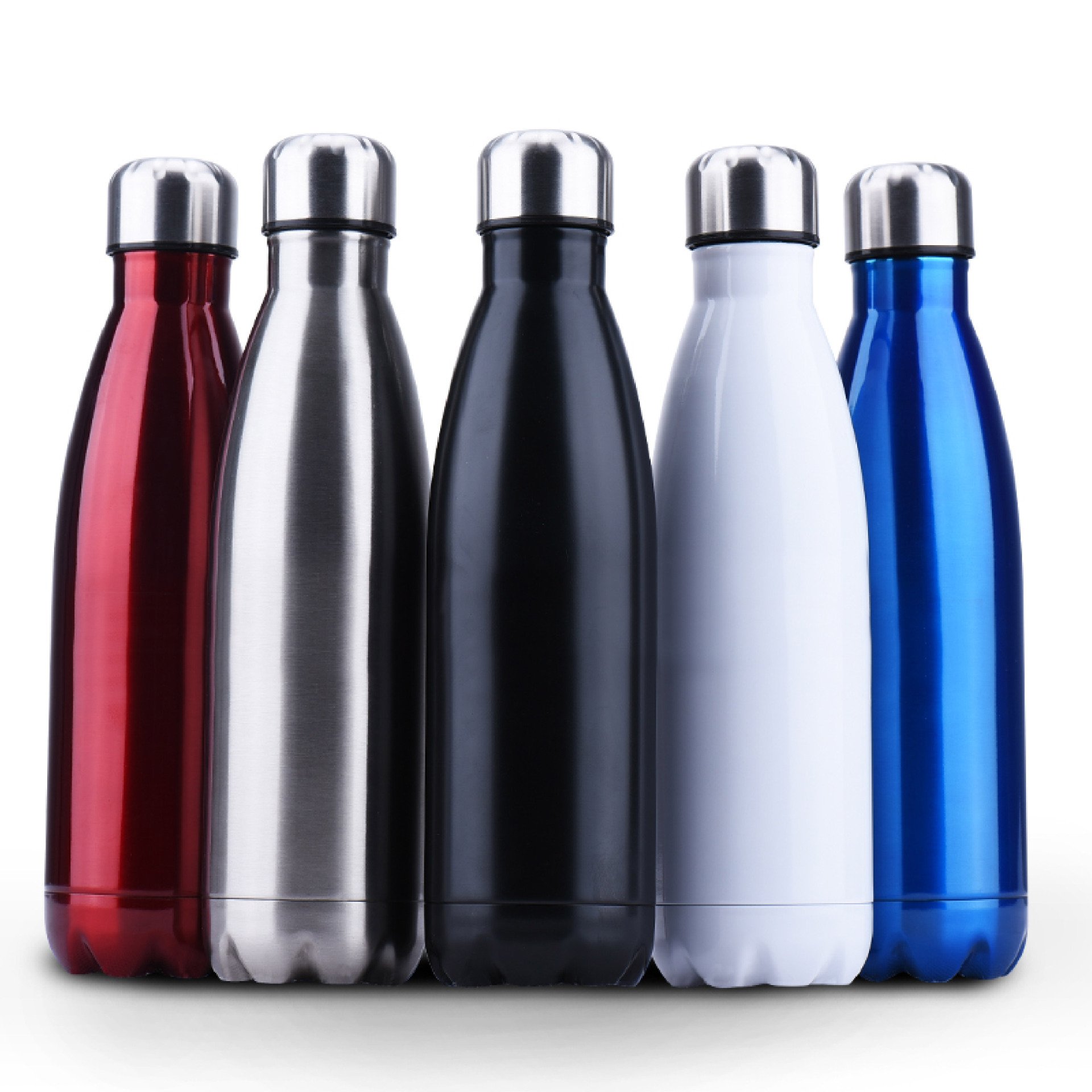 High Quality Luxury Drink Water Bottles Bulk Sports 350ml 500ml 700ml Water Bottles Stainless Steel Insulation Cup