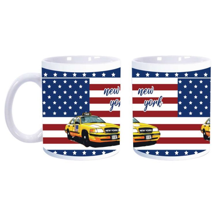 Wholesale custom print tourist souvenir turkish evil eye coffee cups ceramic evil eye mug
