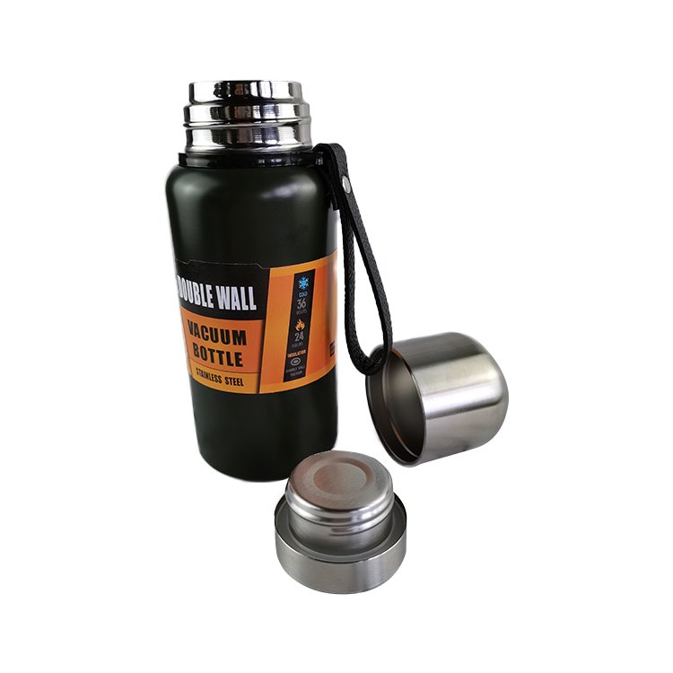LUCKCHEN Wholesale Thermal Sport Double Wall Vacuum Flask Insulated Stainless Steel Drink Water Bottle