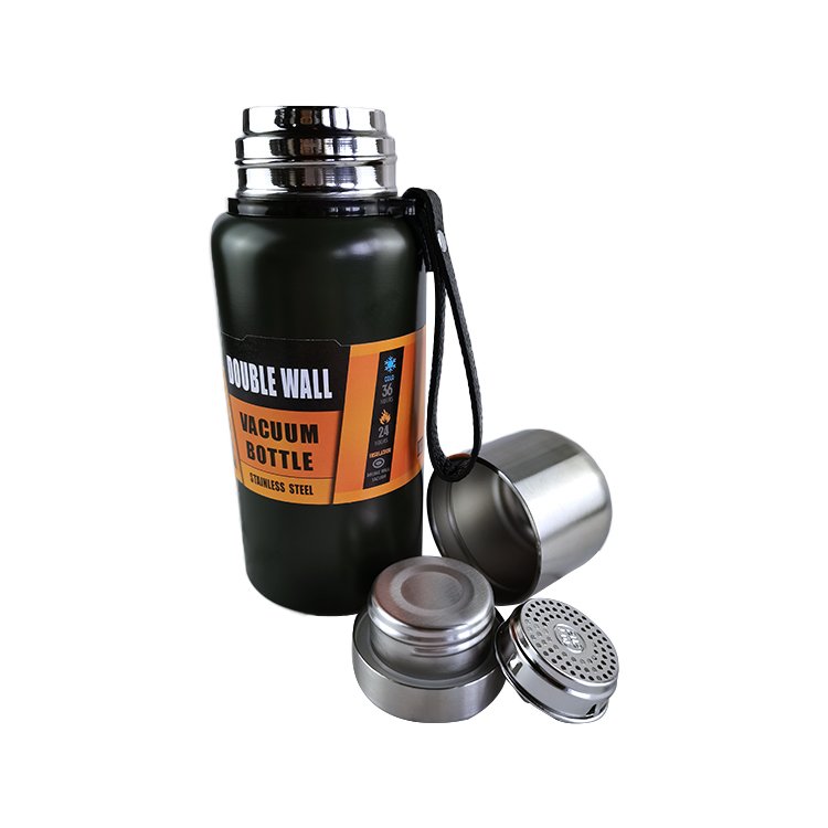 LUCKCHEN Wholesale Thermal Sport Double Wall Vacuum Flask Insulated Stainless Steel Drink Water Bottle