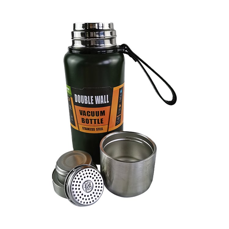 LUCKCHEN Wholesale Thermal Sport Double Wall Vacuum Flask Insulated Stainless Steel Drink Water Bottle