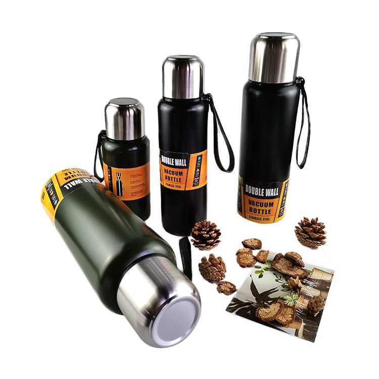 LUCKCHEN Wholesale Thermal Sport Double Wall Vacuum Flask Insulated Stainless Steel Drink Water Bottle