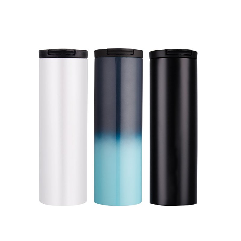 Hot Sell Stainless Steel Sublimation White Tumbler Cups Tumbler 20oz Skinny Straight Double Wall Coffee Mug