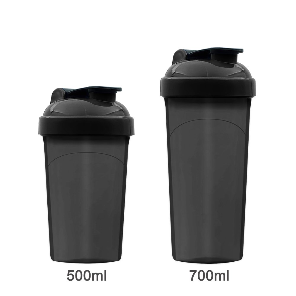 16 Ounce 25 Ounce Protein Shaker Bottle with Mesh & Mixer Ball BPA Free Dishwasher Safe Shaker Cups for Gym Fitness Workout