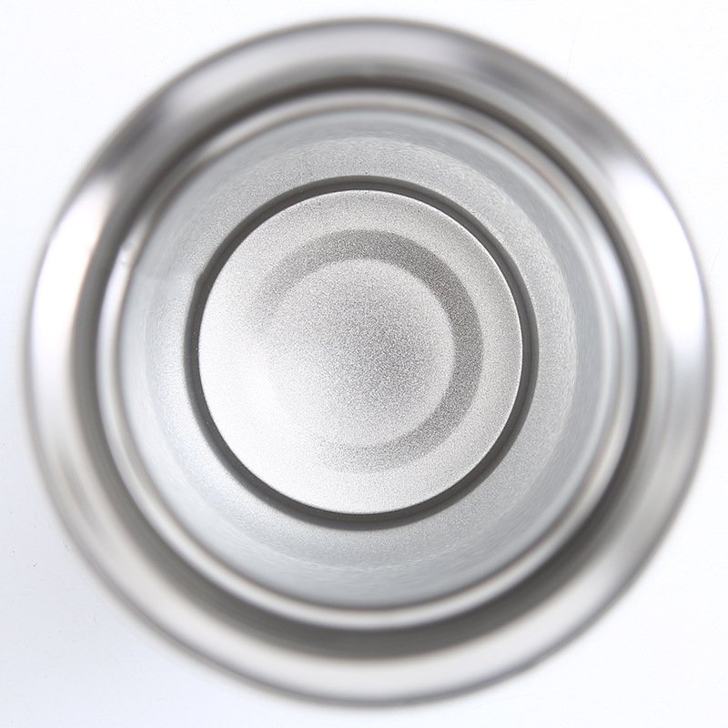 NXF 450ml Portable Thermos Cup Stainless Steel hand press Coffee cup with French press rod Strainer cup Business Insulated mug