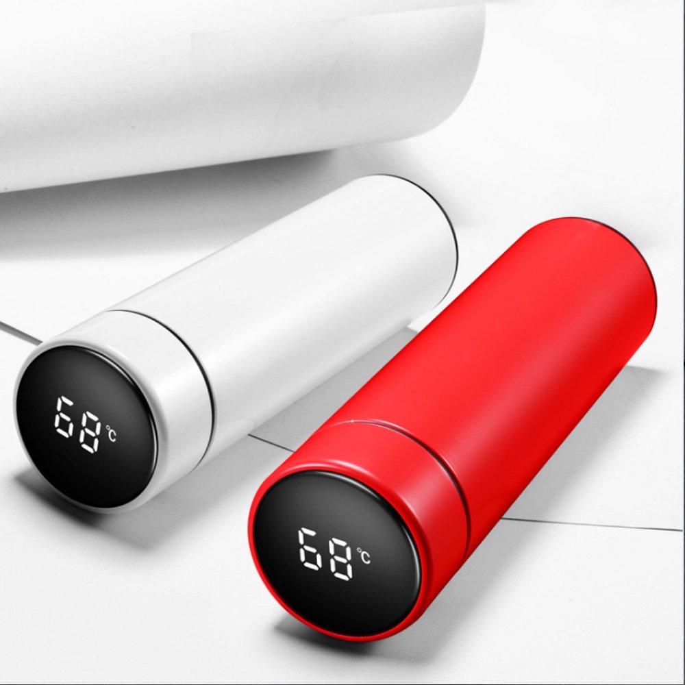 500ml Stainless Steel Vacuum Insulated Smart Water Bottle Personalized Thermos