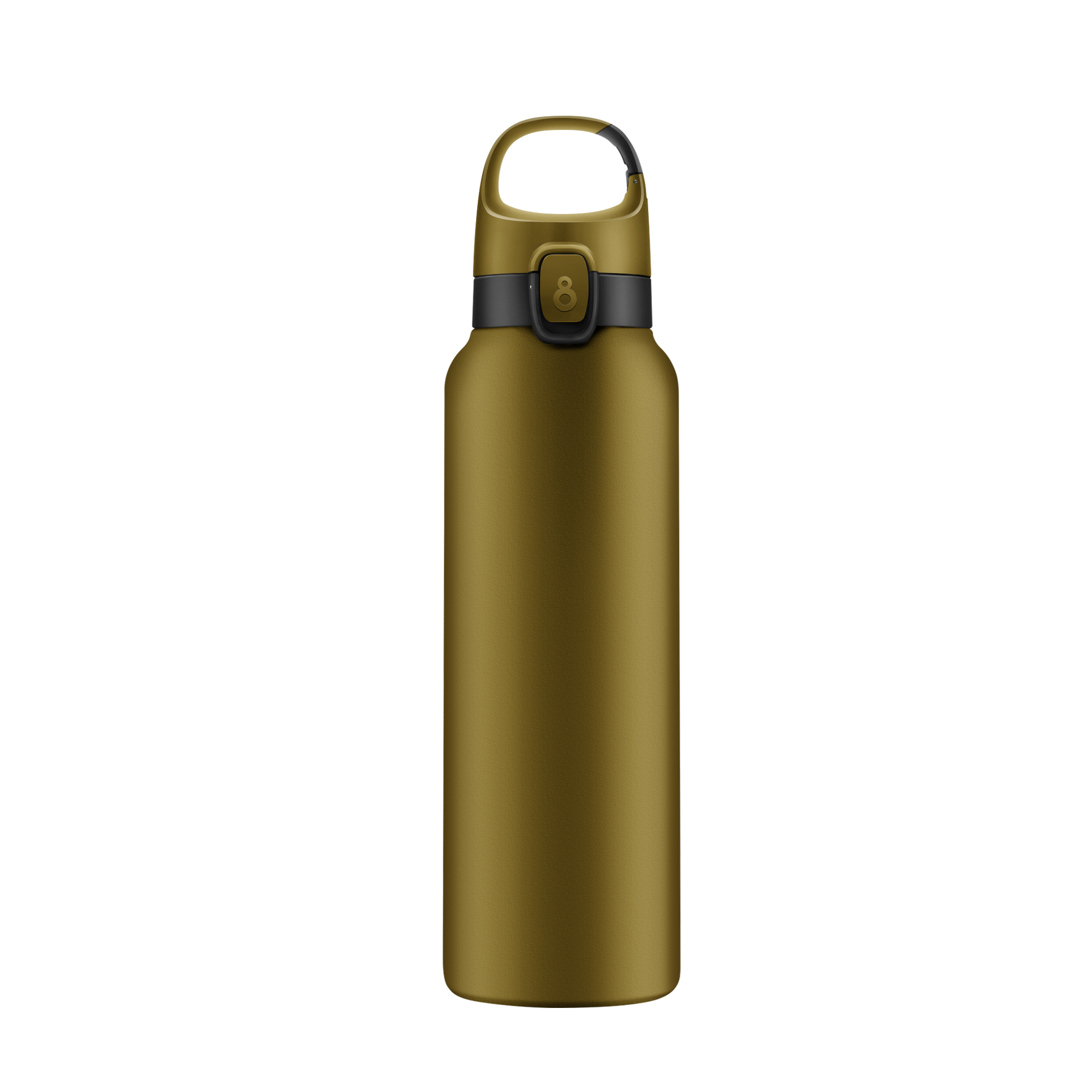 Wholesales insulated stainless steel thermos flask water bottle / thermos vacuum flask with Handle and Carabine
