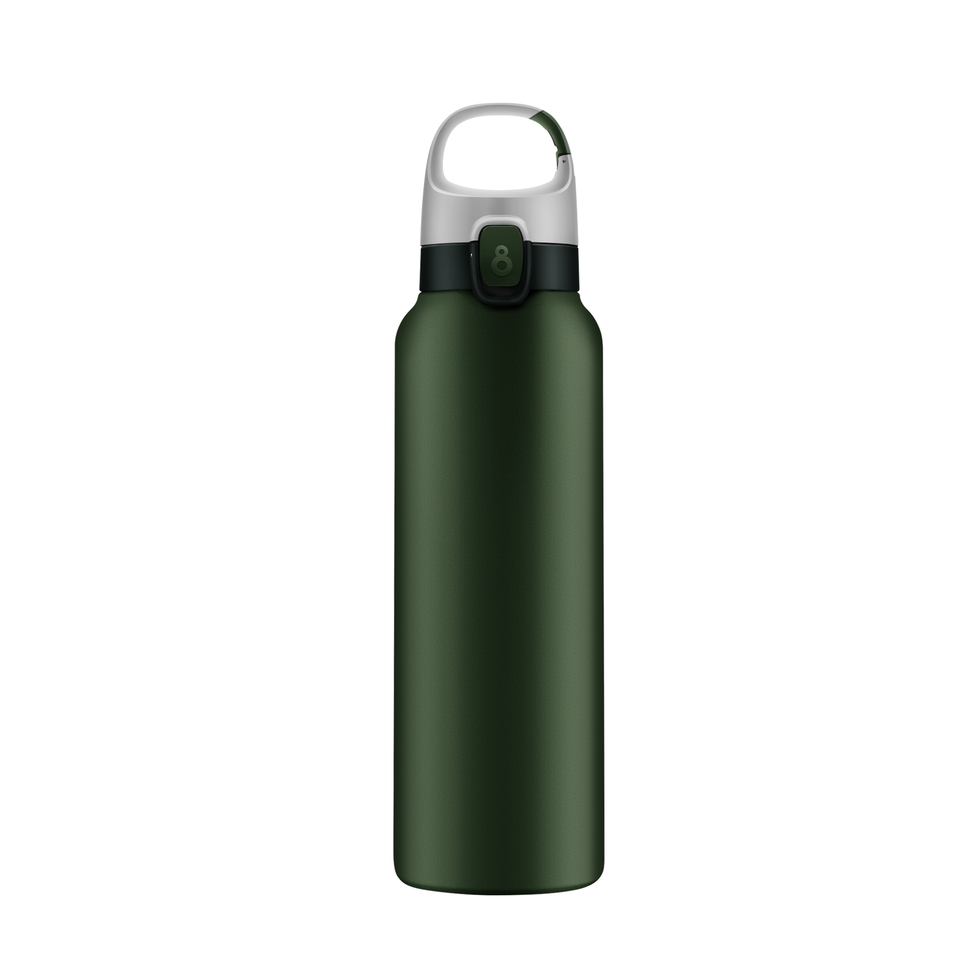 Wholesales insulated stainless steel thermos flask water bottle / thermos vacuum flask with Handle and Carabine