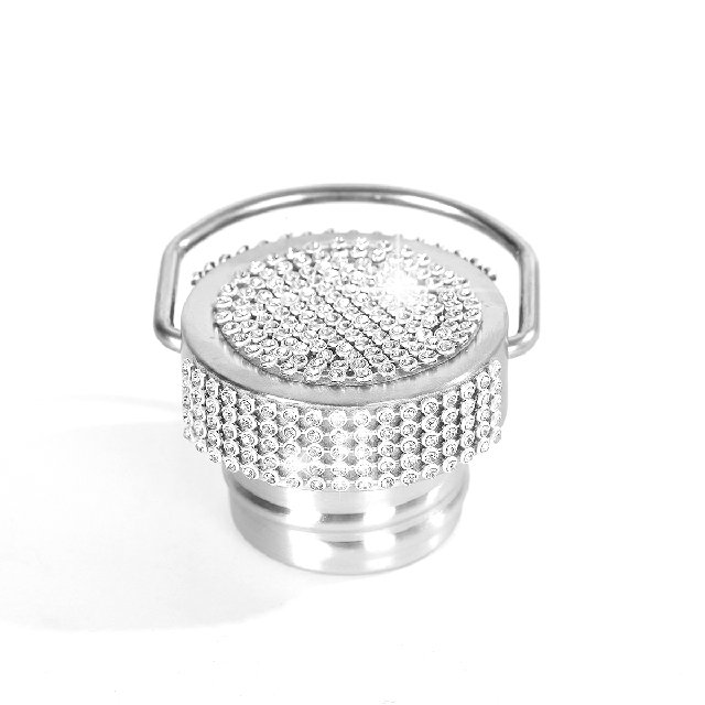 Diamond Bling Bling bottles Fashion Girl diamond tumbler Rhinestone Vacuum Flask 750ml Leak-Proof Water Bottle