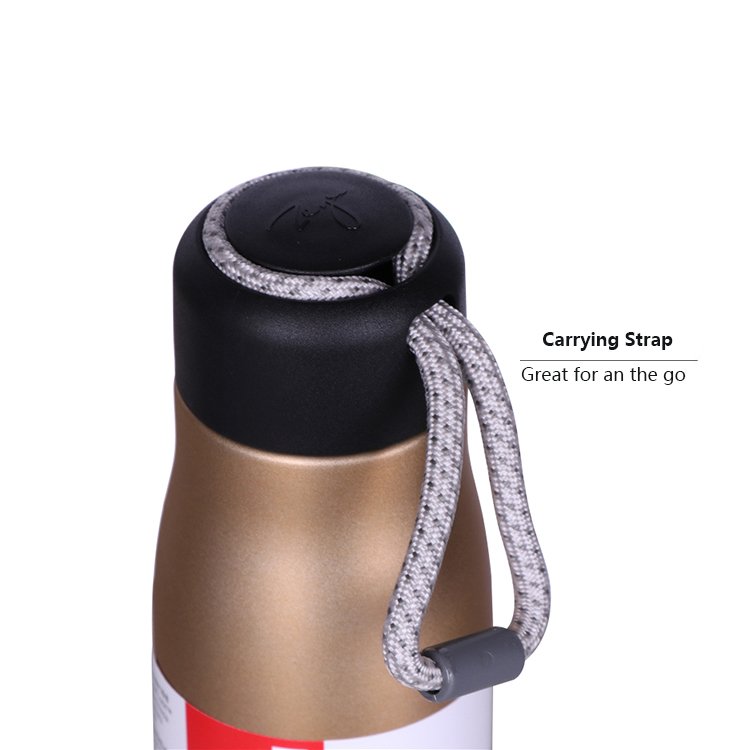 Wholesale 420ML Outdoor Sports Metal Double Walled Vacuum Flask Stainless Steel Drinking Insulated Cup
