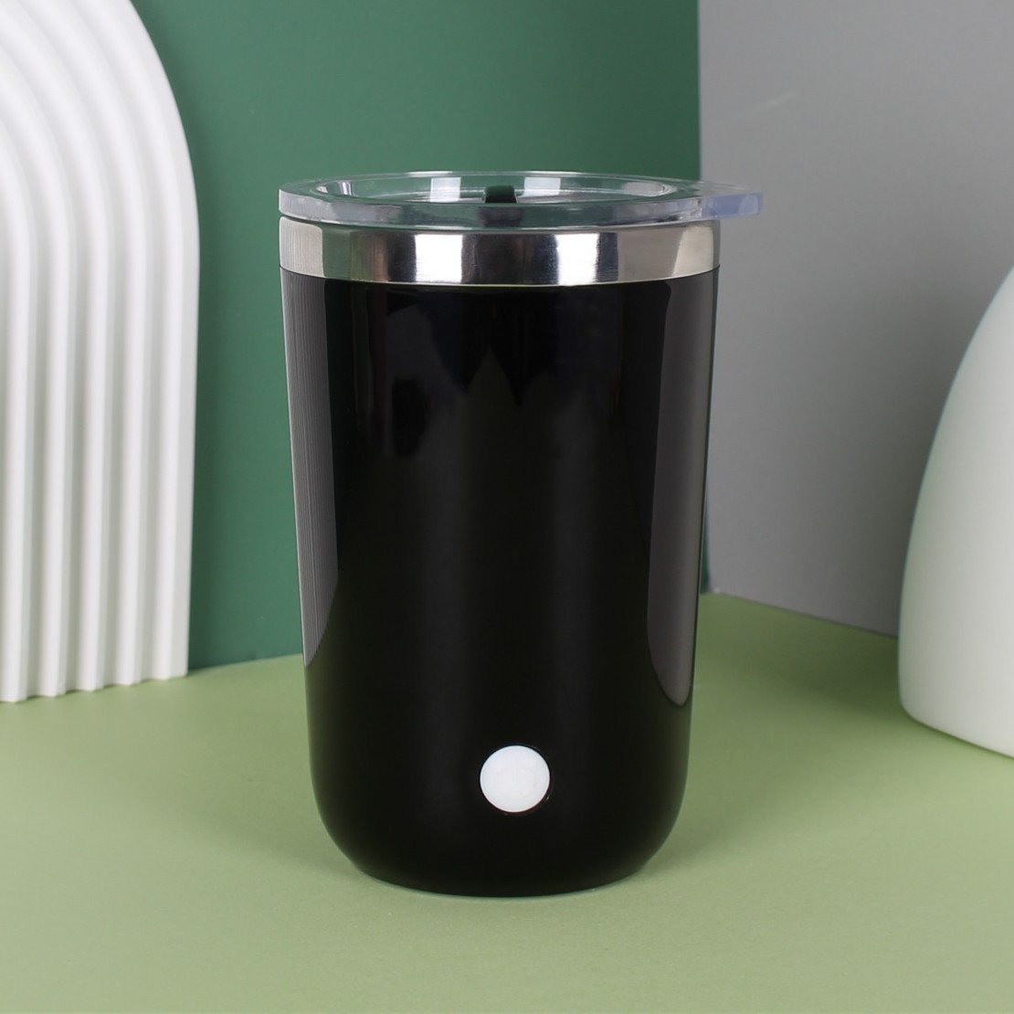 DD3090 Automatic Drinking Beater Milk Powder Bottle Stainless Steel Magnetic Cup Office Self Stirring Coffee Mug