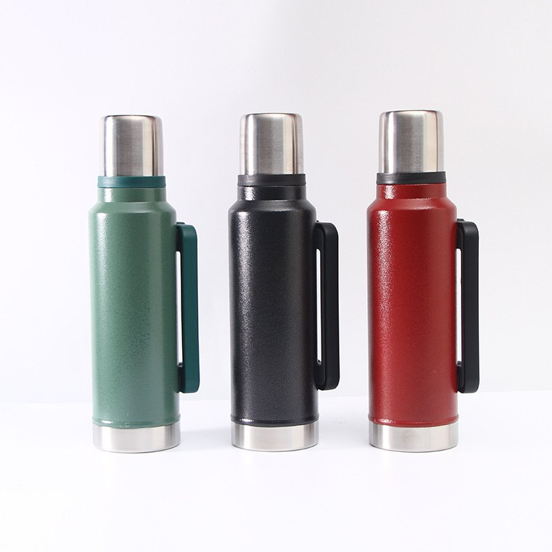 High-Capacity Outdoors 750Ml 1000Ml 1300Ml 2000MI Stainless Thermos Thermos Vacuum Flasks Thermo Flask Stainless Steel Vacuum