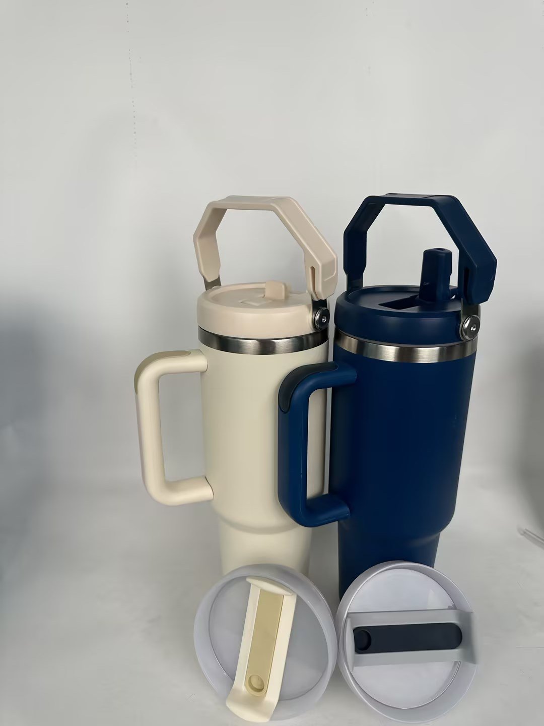 New hot seller H2.0 40oz Adventure popular Tumbler With Handle lid & Straw Ss 18/8 Vacuum Travel Mug support sublimation