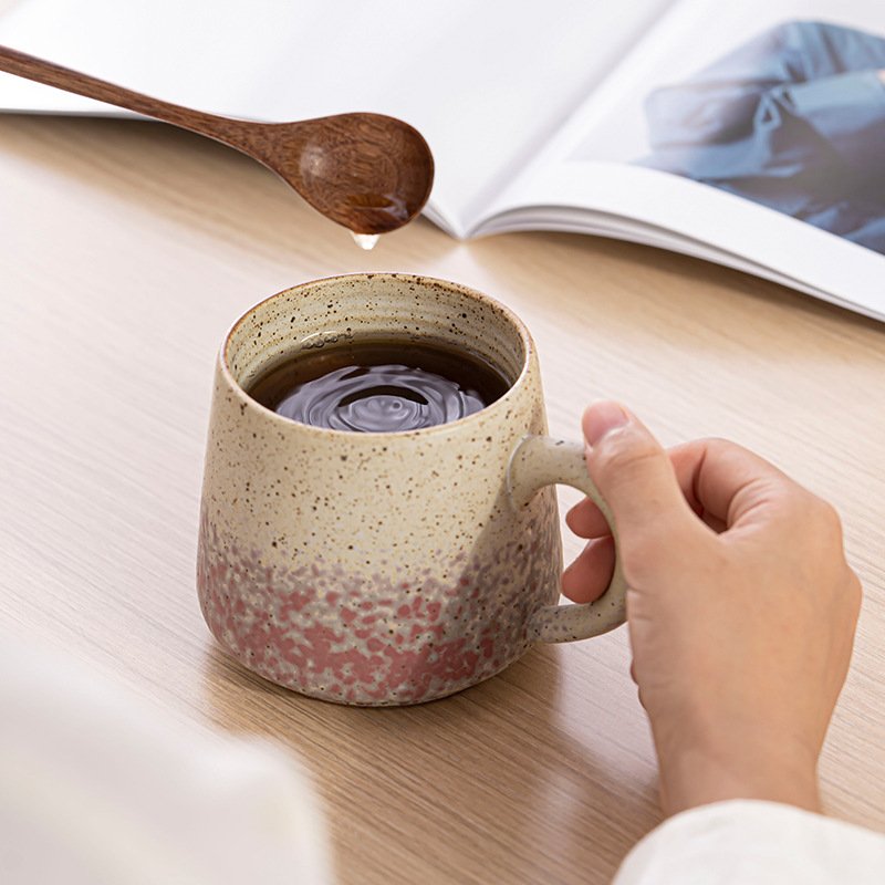 Zogifts Wholesale Price China Porcelain Mug Espresso Cups Traditional Chinese Retro Handmade Ceramic Coffee Teacup