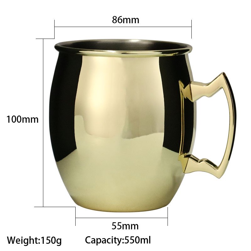 350ml/550ml moscow mule copper mugs for sale best copper mugs