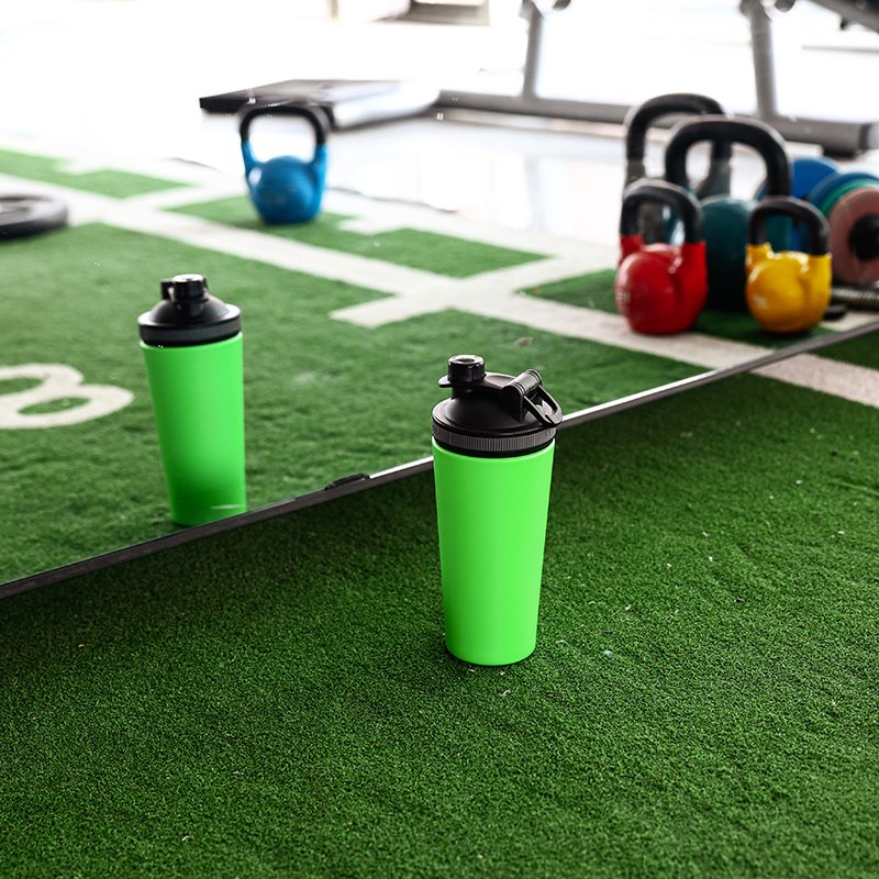 ODM Custom Color Logo Stainless Steel Shaker Bottles with Ball 25oz Water Bottle Shakers